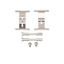 DFC 03-15 Audi Q7 Front 5000 Advanced Low Metallic Brake Pads and Hardware Kit