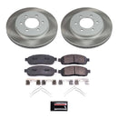 Power Stop 04-08 Ford F-150 Front and Rear Semi-Coated Rotor Kit