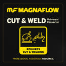 Magnaflow Conv Uni CA 2.00in./2.00in. Straight Direct Fit Converter