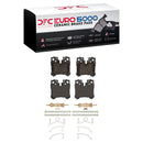 DFC 07-17 Lexus LS460 Rear Drill/Slot Geoperformance Rotors Euro 5000 Ceramic Brake Pads w/Hardware