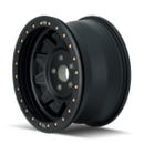 Dirty Life 9302 Roadkill 17x9/8x170 BP/-14mm Offset/130.8mm Hub Matte Black Wheel - Beadlock