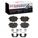 DFC 16-25 BMW 530i Rear Drill/Slot Geoperformance Rotors Euro 5000 Ceramic Brake Pads w/Hardware