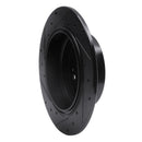 R1 01-03 Acura CL Rear Right Drilled & Slotted Black Brake Rotor