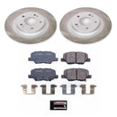 Power Stop 14-18 Mitsubishi Outlander Front and Rear Semi-Coated Rotor Kit