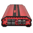 DS18 4-Channel SXE Amplifier Class D 2x 750/4ohm Bridge 4 x 430/2ohm 4 x 275/4ohm Watts RMS- Red