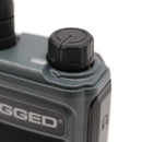 Rugged Radios Waterproof GMRS Handheld Radio with NOAA Alerts - FM Radio