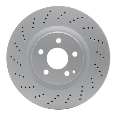 DFC 10-17 Mercedes-Benz C250 Front Drilled GeoSPEC Coated Rotor