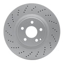 DFC 10-17 Mercedes-Benz C250 Front Drilled GeoSPEC Coated Rotor