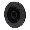 R1 78-78 Buick Regal Front Left Drilled & Slotted Black Brake Rotor