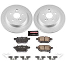 Power Stop 16-18 Toyota Prius Front & Rear Z17 Evolution Geomet Coated Brake Kit