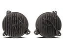 Raxiom 18-23 Jeep Wrangler JL Axial Series 9-In Angel Eye LED Headlights- Black Housing (Clear Lens)