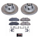 Power Stop 00-03 Ford F-150 Front and Rear Semi-Coated Rotor Kit