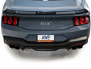 AWE 2024 Ford Mustang GT Fastback S650 RWD SwitchPath Catback Exhaust w/ Quad Diamond Black Tips