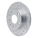 R1 19-25 Mazda 3 Sport Front & Rear Drilled & Slotted Silver Brake Rotor Set