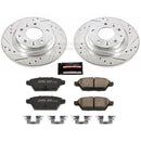 Power Stop 06-12 Ford Fusion Rear Z23 Evolution Sport Brake Kit w/Calipers