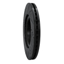 R1 12-20 Audi A7 Quattro Front Right Drilled & Slotted Black Brake Rotor