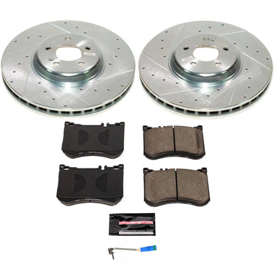 Power Stop 19-21 Mercedes-Benz E53 AMG Front and Rear Z23 Evolution Brake Kit