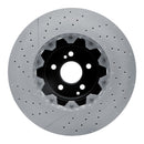 DFC 07-25 Mercedes-Benz E63 AMG Front Drilled and Slotted Hi-Carbon Alloy Geomet Coated Rotor
