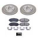 Power Stop 05-10 Honda Odyssey Front and Rear Semi-Coated Rotor Kit