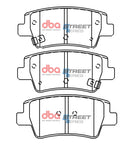 DBA 17-20 Hyundai Elantra GT Rear Street Series Brake Pads