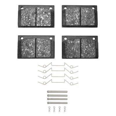 DFC 89-03 Bentley AZURE Rear 5000 Advanced Low Metallic Brake Pads and Hardware Kit