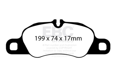 EBC S12 Brake Pad and Rotor Kit