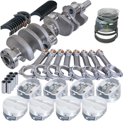 Eagle Ford 289/302 3.250in Crank 5.400in I-Beam Rod -11cc Flat Top 4.000in Pistons Rotating Assembly