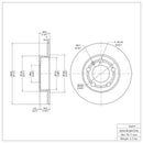 DFC GeoSPEC Coated Rotors - Plain