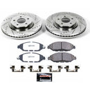 Power Stop 13-20 Nissan Pathfinder Front Z36 Truck & Tow Kit w/Cals