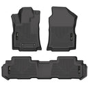 Husky Liners 19-23 Subaru Ascent Weatherbeater Black Front & 2nd Seat Floor Liners