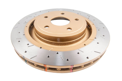 DBA 06-10 Jeep Grand Cherokee SRT-8 360mm Dia Front Drilled & Slotted T3 4000 Series Rotor