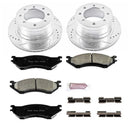 Power Stop 06-08 Dodge Ram 1500 Rear Z23 Evolution Sport Brake Kit w/Calipers
