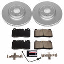 Power Stop 14-17 Audi Q5 Front & Rear Z23 Evolution Sport Coated Brake Kit