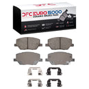 DFC 15-23 Fiat 500X Front Euro 5000 Ceramic Brake Pads and Hardware Kit