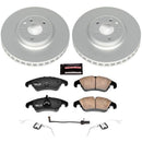 Power Stop 09-11 Audi A4 Front & Rear Z23 Evolution Sport Coated Brake Kit