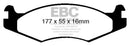 EBC S13 Brake Pad and Rotor Kit