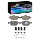 DFC 08-17 Mercedes-Benz C300 Front & Rear Geospec Rotors w/4000 HybriDynamic Pads w/Hardware