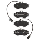 DFC 90-97 Audi S6 Front 5000 Advanced Semi Metallic Brake Pads
