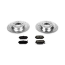 Power Stop 06-15 Mazda MX-5 Miata Rear Z23 Evolution Sport Brake Kit w/Calipers