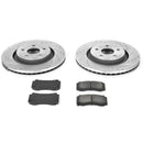 Power Stop 06-10 Jeep Grand Cherokee Front Z23 Evolution Sport Brake Kit w/Calipers