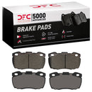 DFC 93-16 Land Rover Defender 90 Front 5000 Advanced Low Metallic Brake Pads