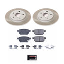 Power Stop 08-15 Scion xB Front and Rear Semi-Coated Rotor Kit