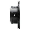 R1 02-06 Dodge Sprinter 3500 Rear Right Drilled & Slotted Black Brake Rotor