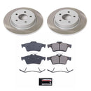 Power Stop 12-13 Volvo C30 Front and Rear Semi-Coated Rotor Kit
