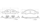 Brembo OE Ceramic Disc Brake Kit