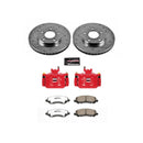 Power Stop 08-17 Mitsubishi Lancer Front & Rear Z26 Street Warrior Brake Kit w/Calipers