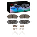 DFC 95-99 Toyota Avalon Rear Geospec Rotors w/4000 HybriDynamic Brake Pads w/Hardware