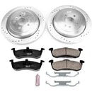 Power Stop 13-19 Lincoln MKT Rear Z23 Evolution Sport Brake Kit w/Calipers