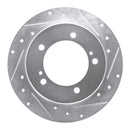 R1 1983-98 Suzuki Sidekick Front Drill & Slot Silver Rotors