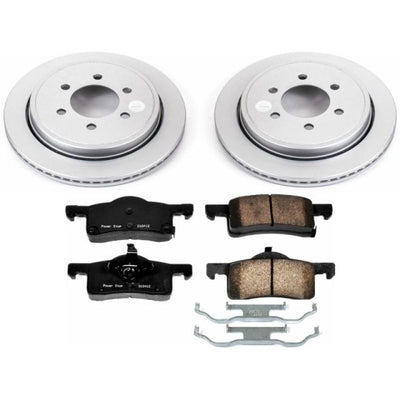Power Stop 02-06 Ford Expedition Front & Rear Z17 Evolution Geomet Coated Brake Kit